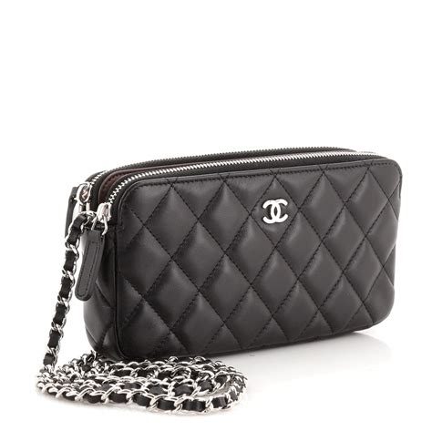 chanel zipped clutch|Chanel clutch with chain 2020.